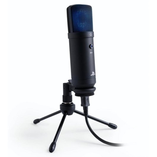 Microfone Nacon NA373011 USB para streaming com tripé e mute