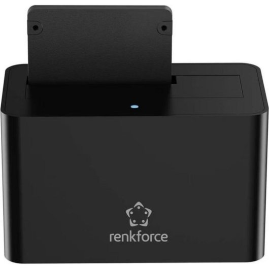 Estação de Ancoragem Renkforce RF-6874414 USB-A 3.0 5 Gbit/s 36W Preta