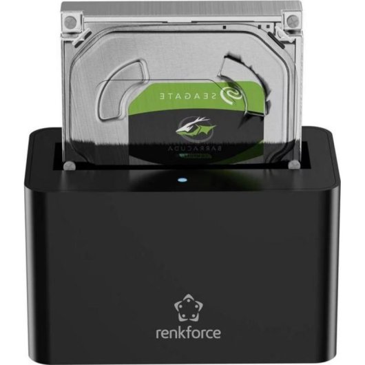 Estação de Ancoragem Renkforce RF-6874414 USB-A 3.0 5 Gbit/s 36W Preta
