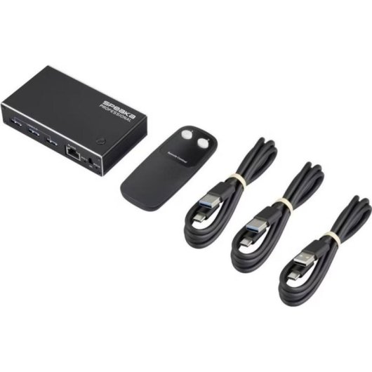Switch KVM SpeaKa Professional HDMI 2.1 2x1 USB 3.0 IR