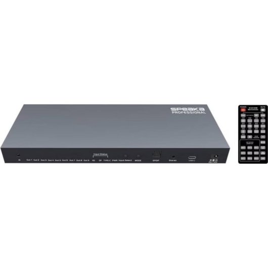 Switch HDMI SpeaKa Professional SP-WC-200 1 entrada 9 salidas Full HD