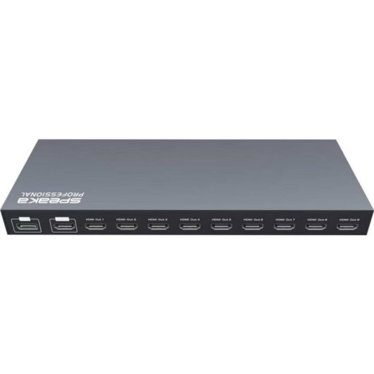 Switch HDMI SpeaKa Professional SP-WC-200 1 entrada 9 salidas Full HD