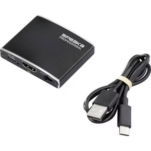 HDMI Splitter SpeaKa Professional 4K USB-C 2 Ausgänge