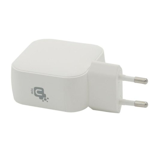 Chargeur de reseau INOVU ICU1A2C70WG 70W GaN USB-C USB-A
