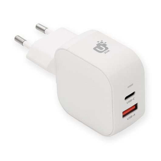 Chargeur mural INOVU ICU1A1C35WG USB-C 35W GaN compact blanc