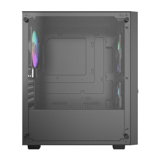 Caja mini torre Darkflash M305 Mesh negro con frontal de malla y ventana de cristal templado