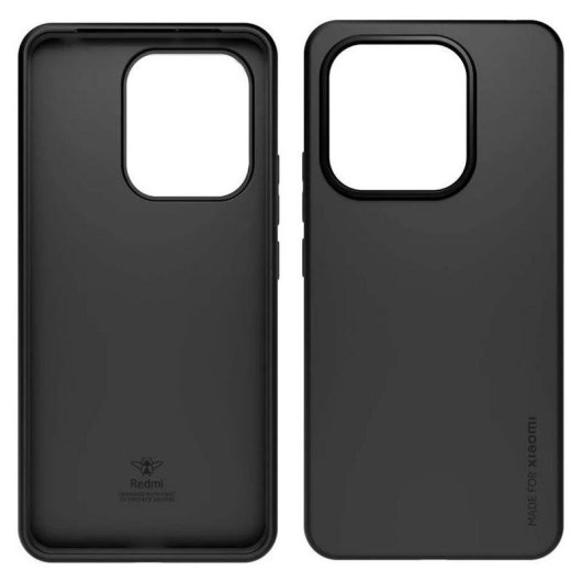 Funda pour mobile Made for Xiaomi WICASETPUREDMI15C TPU et verre trempé pour Redmi 15C