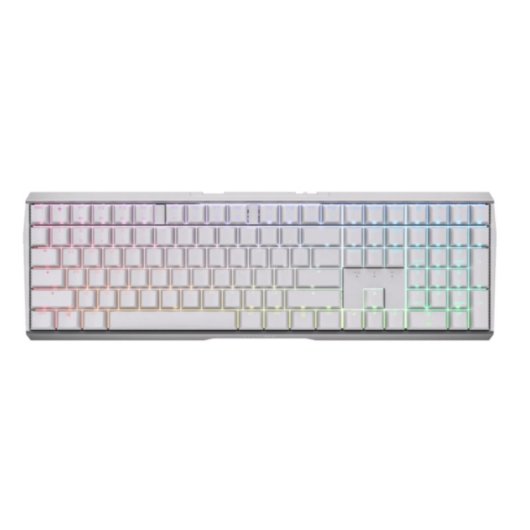 Tastatur CHERRY MX 3.0S Wireless mechanisch RGB QWERTZ deutsch weiß