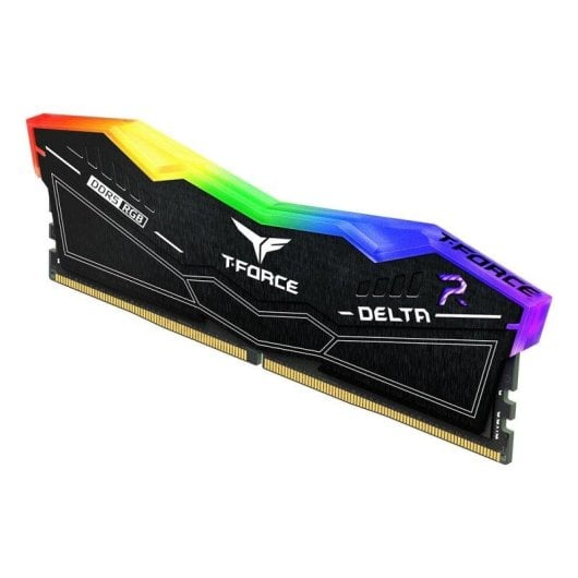 Memória RAM Team Group DELTA RGB 64GB 2x32GB DDR5 6000MHz CL40 AMD EXPO Intel XMP Preto