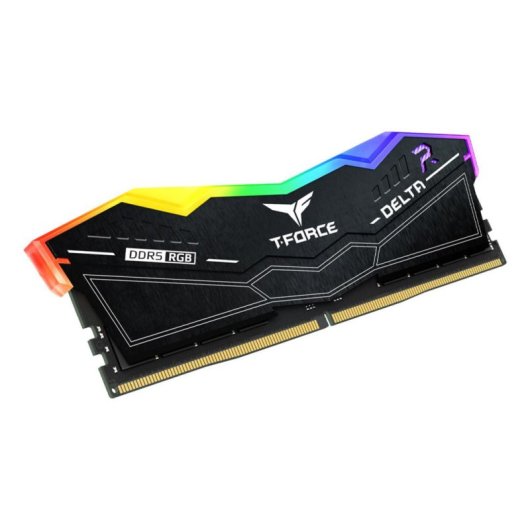 Memória RAM Team Group DELTA RGB 64GB 2x32GB DDR5 6000MHz CL40 AMD EXPO Intel XMP Preto