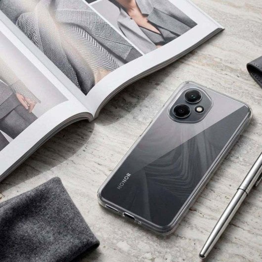 Capa transparente Antiyellow TPU La Casa de las Carcasas para Huawei Honor 400