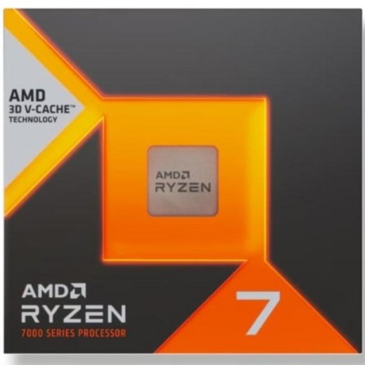 Procesador AMD Ryzen 7 7700X3D 8 núcleos 4 GHz base 4,5 GHz turbo 3D V-Cache