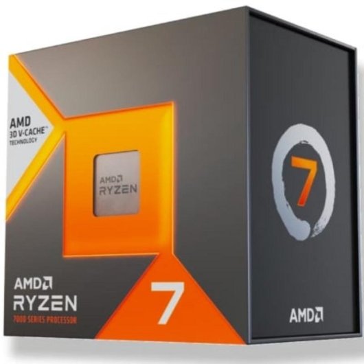 Procesador AMD Ryzen 7 7700X3D 8 núcleos 4 GHz base 4,5 GHz turbo 3D V-Cache