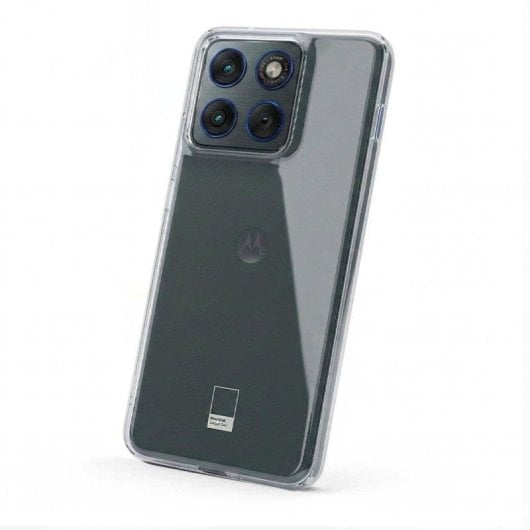 Funda para móvil La Casa de las Carcasas Silicona TPU Transparente Flexible para Motorola Edge 70