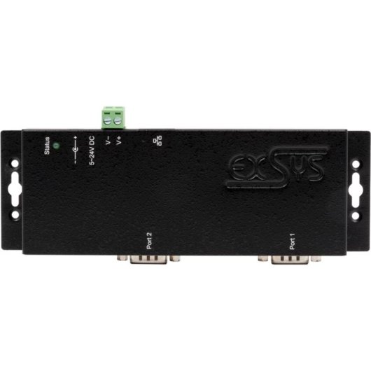 Multiprotokoll Seriell-zu-Ethernet Konverter Exsys