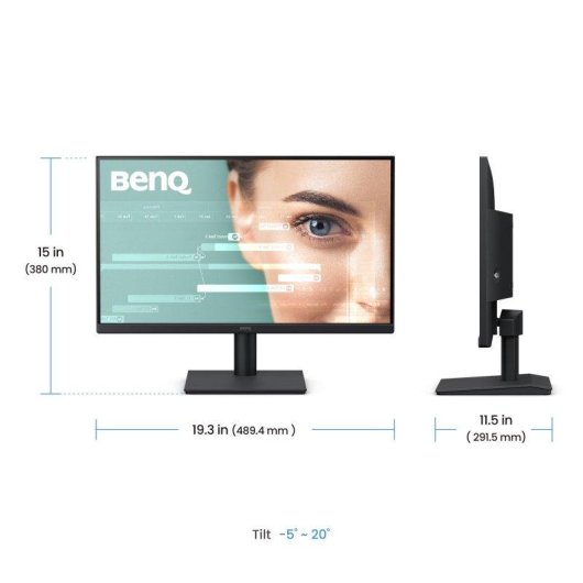 Monitor BenQ GW2291 21,5" FullHD 100Hz IPS Flicker-Free Altavoces Integrados