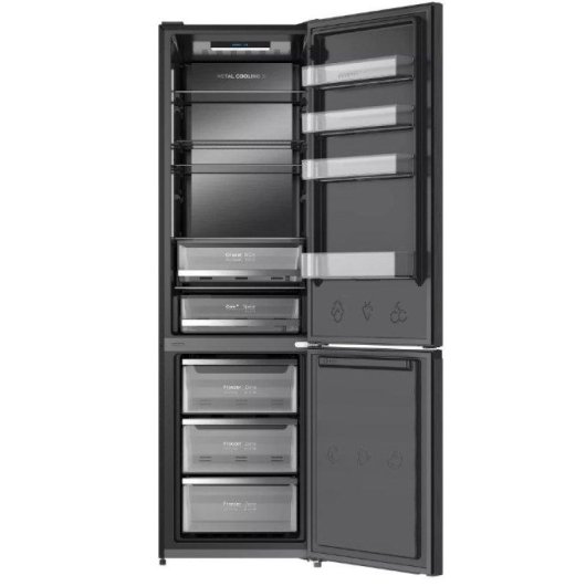 Frigorífico Combi Infiniton FGC-405C20DAN Total No Frost 200cm 405L A Dark Inox