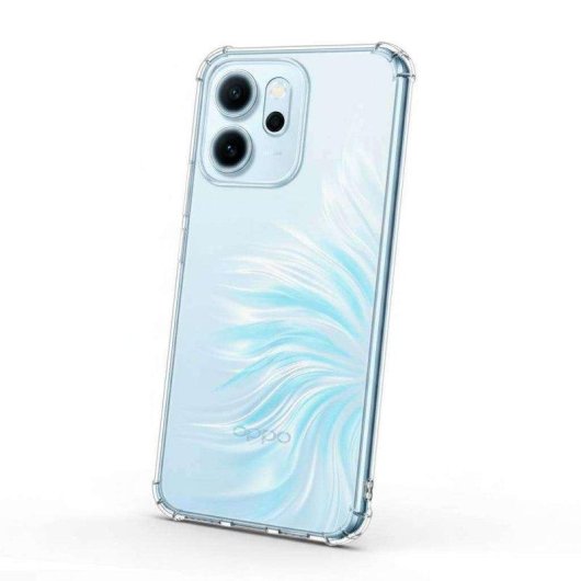 Transparente Antiyellow Hülle La Casa de las Carcasas für Oppo Reno 14fs