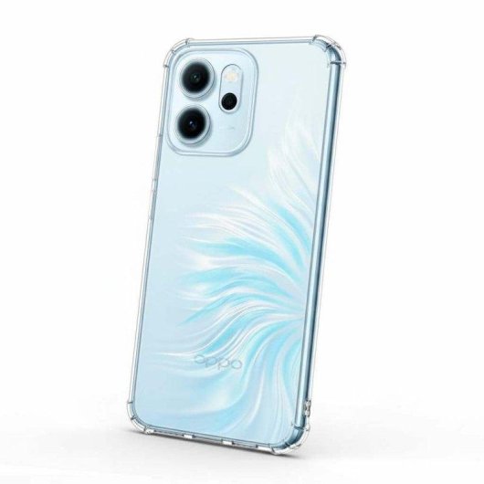 Transparente Antiyellow Hülle La Casa de las Carcasas für Oppo Reno 14fs