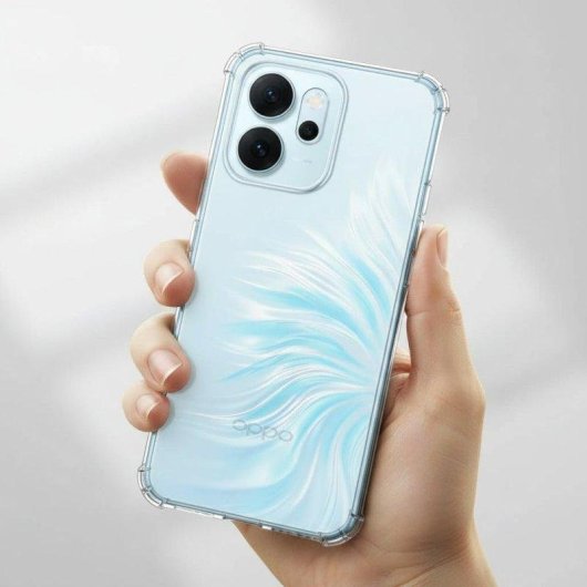 Transparente Antiyellow Hülle La Casa de las Carcasas für Oppo Reno 14fs