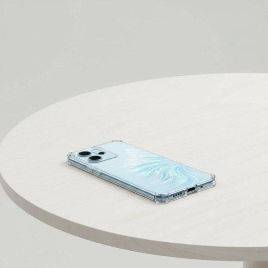 Transparente Antiyellow Hülle La Casa de las Carcasas für Oppo Reno 14fs