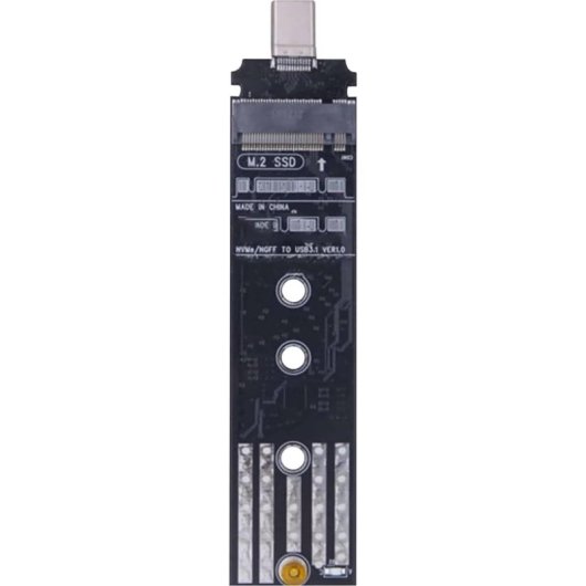 Adaptador M.2 SSD HutoPi LWYXD USB 3.1 SATA/NVMe portátil