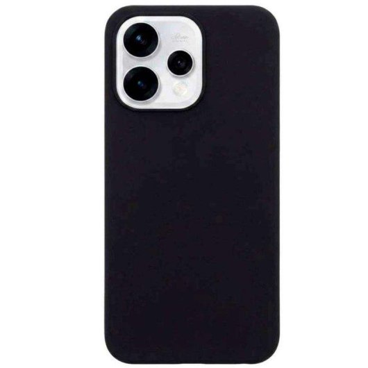 Capa Ultra Suave La Casa de las Carcasas Preta para Oppo Reno 15 Pro