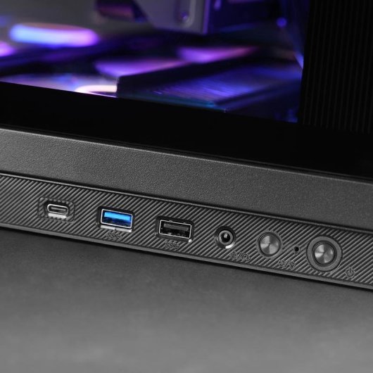 ATX Gehaeuse Mars Gaming MC-REVPRO LCD 4,3 ARGB