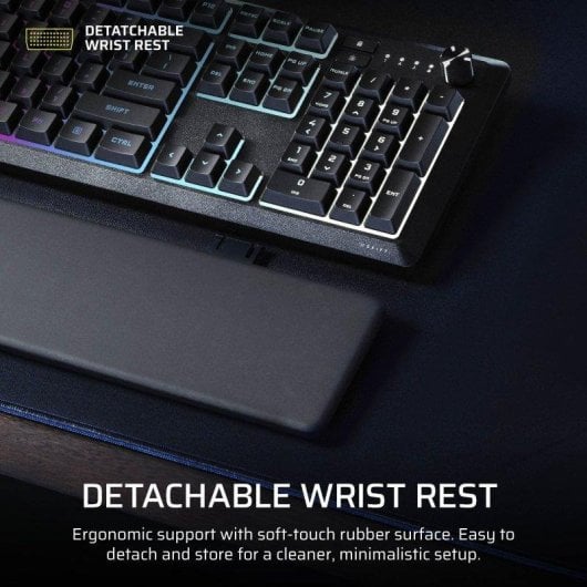 Teclado Corsair SKIFF 100 membrana resistente IP53 com iluminação RGB 10 zonas