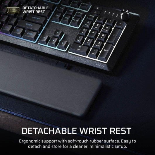 Tastatur Corsair SKIFF 100 PLUS Membran RGB 10 Zonen mit programmierbaren G-Tasten