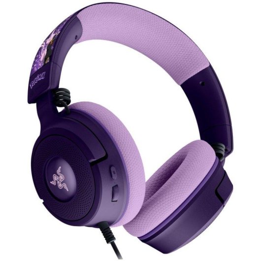 Auriculares Razer Kraken V4 X con cable USB-C y USB-A gaming RGB Espeon & Umbreon