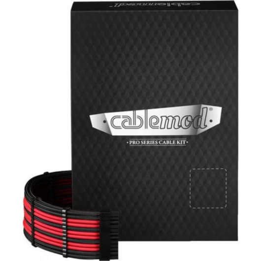 Cavo interno CableMod C-Series Pro ModMesh Rosso 16-Pin a 3x8-Pin