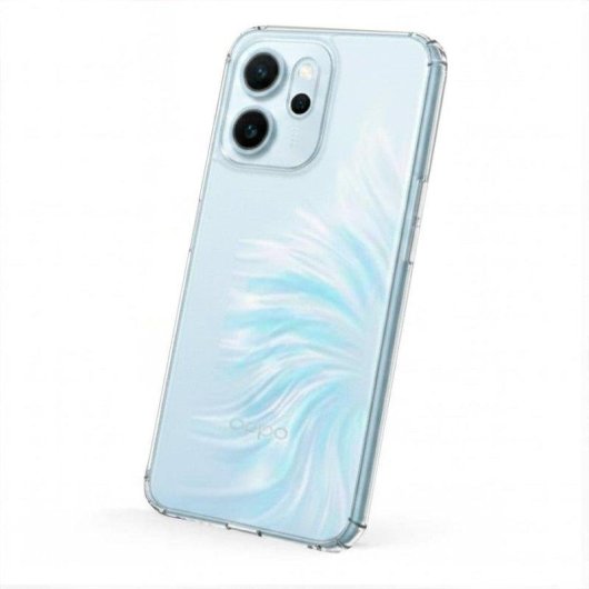 Handyhülle La Casa de las Carcasas Silikon TPU Transparent für Oppo Reno 14