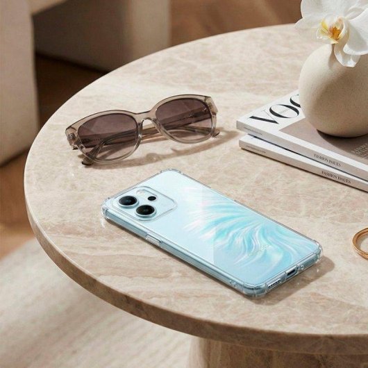 Handyhülle La Casa de las Carcasas Silikon TPU Transparent für Oppo Reno 14