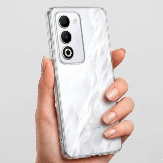 Transparente Anti-Gelb Hülle La Casa de las Carcasas für Oppo A5m