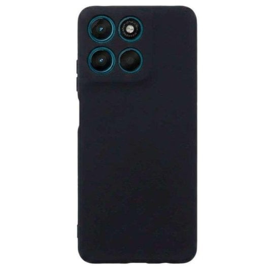 Hülle Ultra Weich La Casa de las Carcasas Schwarz für Motorola Moto G57 Power