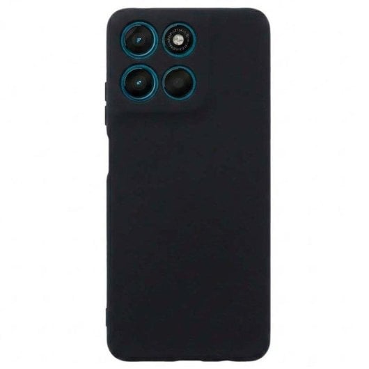 Hülle Ultra Weich La Casa de las Carcasas Schwarz für Motorola Moto G57 Power