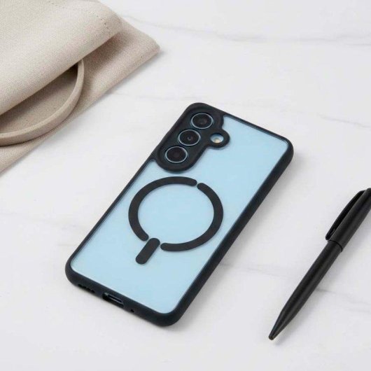 Funda para móvil La Casa de las Carcasas Bumper Suave Compatible MagSafe para iPhone 12-15