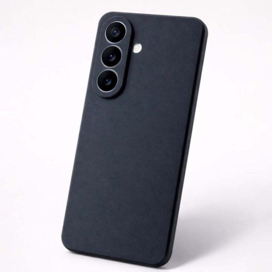 Funda para móvil La Casa de las Carcasas Ultra Suave Silicona Flexible Negra para Samsung Galaxy S26