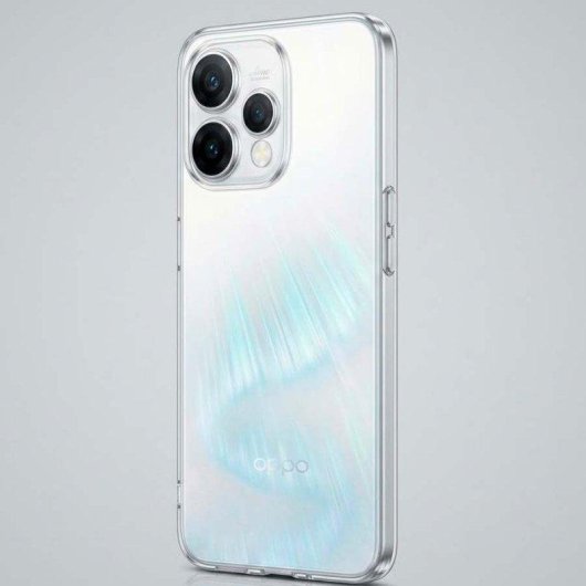 Funda para móvil La Casa de las Carcasas Silicona TPU Transparente Flexible para Oppo Reno 15f