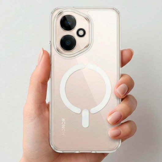 Transparente Hülle La Casa de las Carcasas kompatibel mit Magsafe für Huawei Honor 400