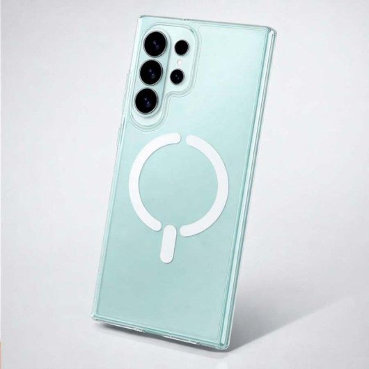 Funda para móvil La Casa de las Carcasas Transparente Compatible con Magsafe para Samsung Galaxy S26 Ultra