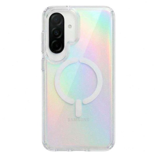Funda para móvil La Casa de las Carcasas Purpurina Compatible MagSafe para Samsung Galaxy S26