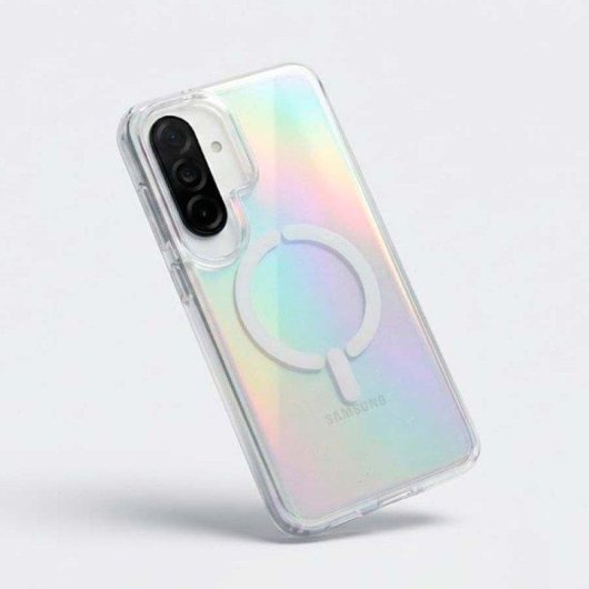 Funda para móvil La Casa de las Carcasas Purpurina Compatible MagSafe para Samsung Galaxy S26