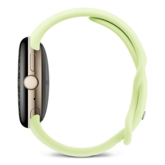 Google Pixel Watch 4 LTE 41mm Oro Champagne Cinturino Verde Lime S/L IP68 SpO2 Cardio