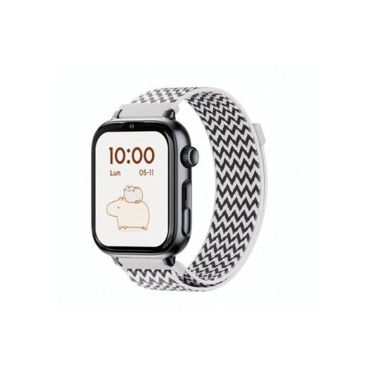 SaveFamily SaveWatch Plus 2 4G GPS 1,85'' Noir Bracelet Zig Zag IP68 SOS