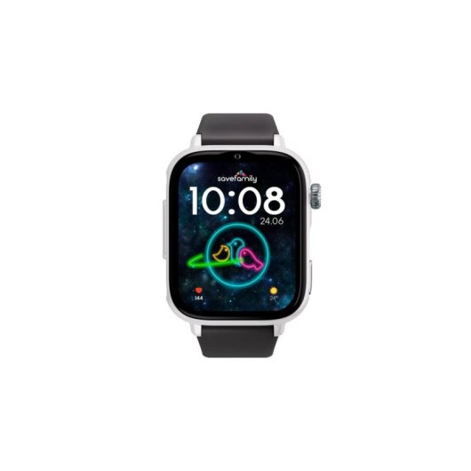 SaveFamily SaveWatch Plus 2 4G GPS 1,85'' Bianco Cinturino Nero IP68 SOS