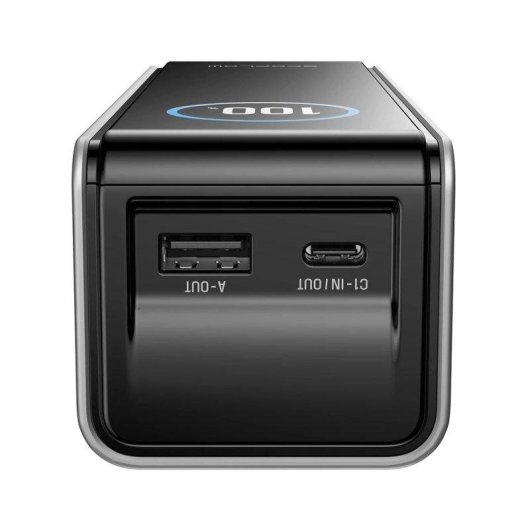Batería externa EcoFlow Rapid 25000mAh 170W carga rápida Quick Charge 3.0 plateada