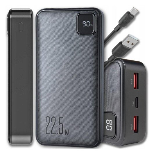 Banco de energia Forever TB-300 20000 mAh PD QC