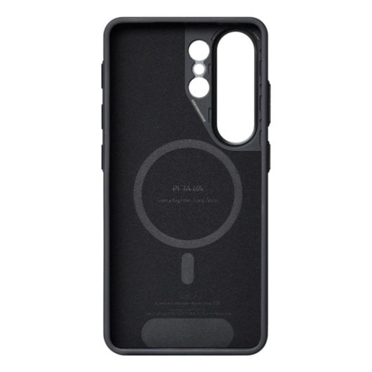 Pitaka Military Hülle Aramidfaser Schwarz/Grau mit Magnetring für Galaxy S26 Ultra